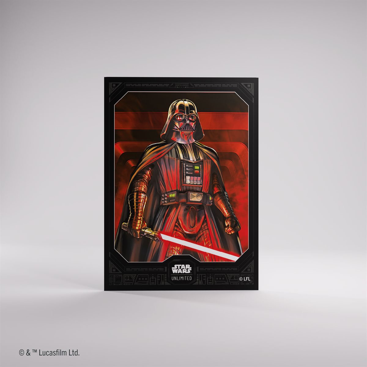 Sleeves: Star Wars: Unlimited - A Lawless Time: Art Sleeve: Darth Vader Unstoppable (60)