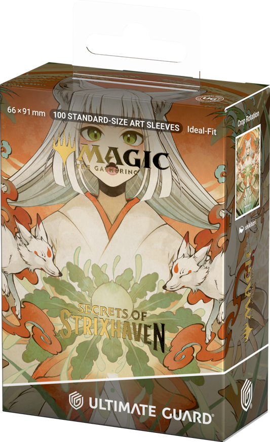 UG ART SLEEVES MTG SECRETS OF STRIXHAVEN - GREEN RARE