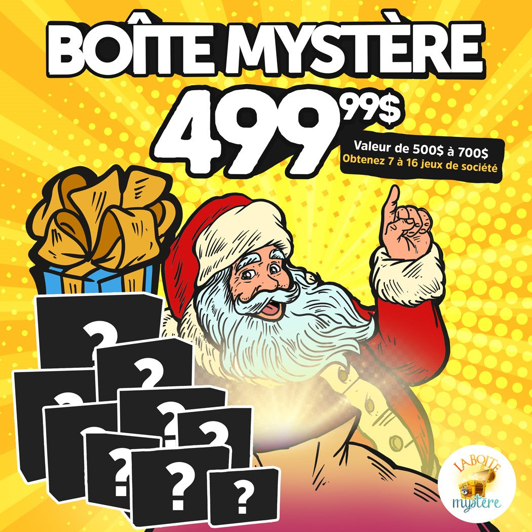 Boîte Mystère - Jeux de société - Format Grand