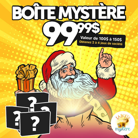 Boîte Mystère - Jeux de société - Format Petit