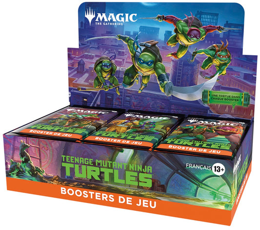 (FRENCH) Teenage Mutant Ninja Turtles - Play Booster Display (FRENCH)