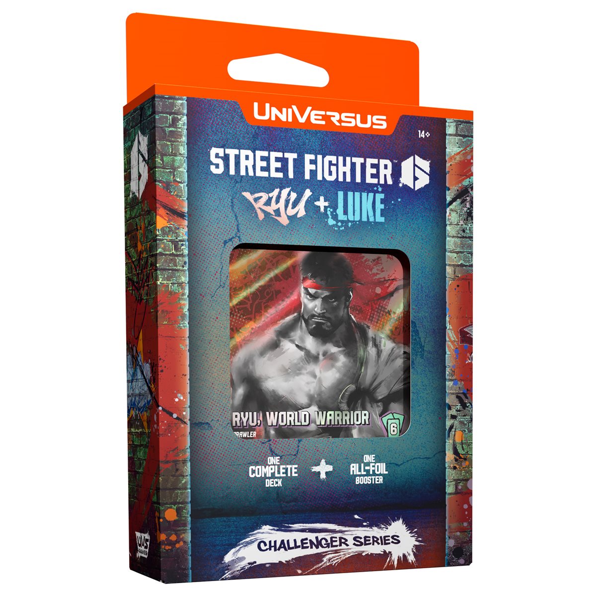 Street Fighter: Ryu + Luke: Challenger Series Deck