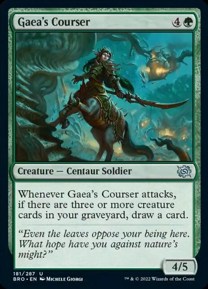 Gaea's Courser [The Brothers' War] - La Boîte Mystère ( The Mystery Box)