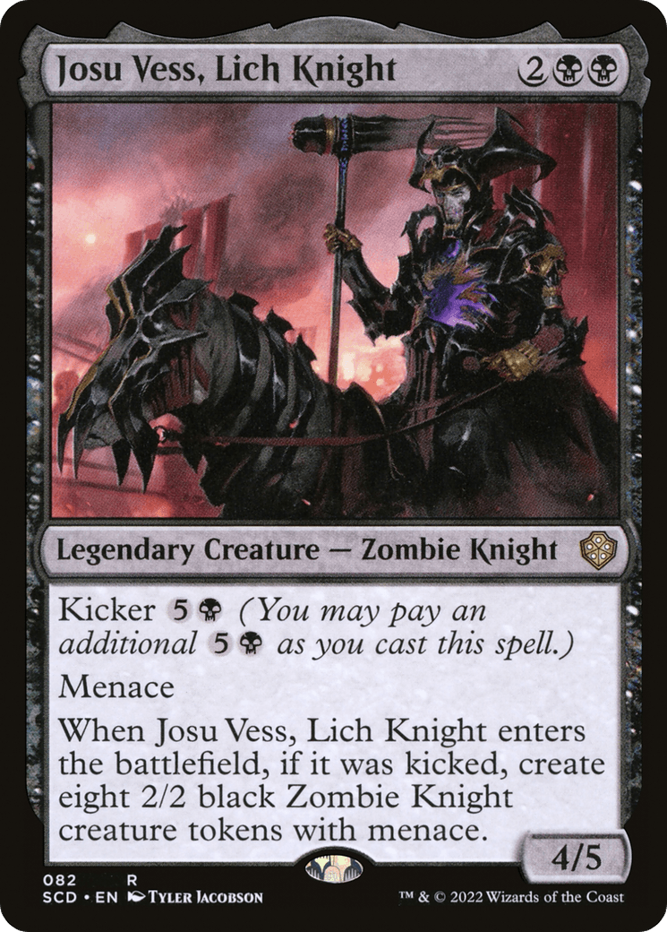 Josu Vess, Lich Knight [Starter Commander Decks] - La Boîte Mystère ( The Mystery Box)