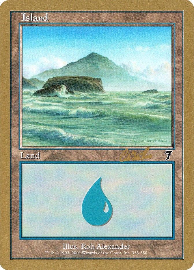 Island (cr333) [World Championship Decks 2002] - La Boîte Mystère ( The Mystery Box)