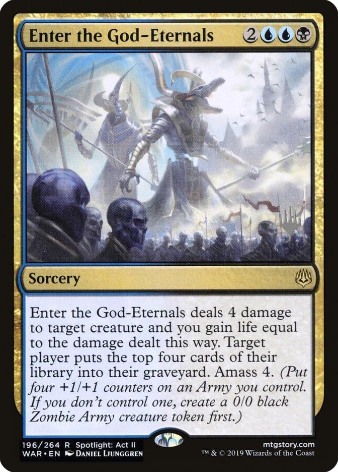 Enter the God-Eternals (Promo Pack) [War of the Spark Promos] - La Boîte Mystère ( The Mystery Box)