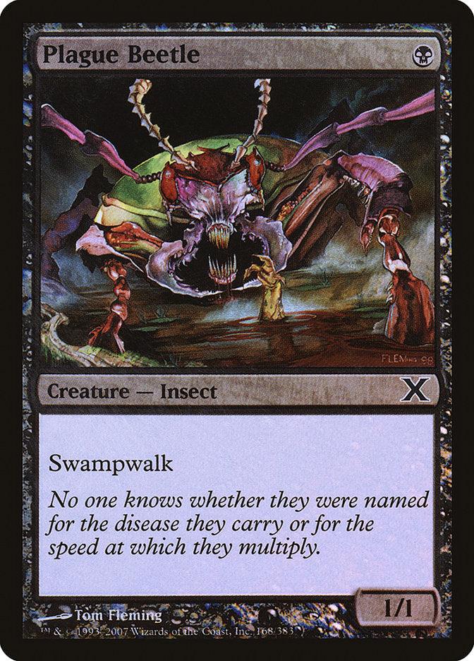 Plague Beetle (Premium Foil) [Tenth Edition] - La Boîte Mystère ( The Mystery Box)