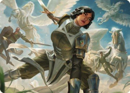 Resolute Reinforcements Art [Dominaria United Art Series] - La Boîte Mystère ( The Mystery Box)