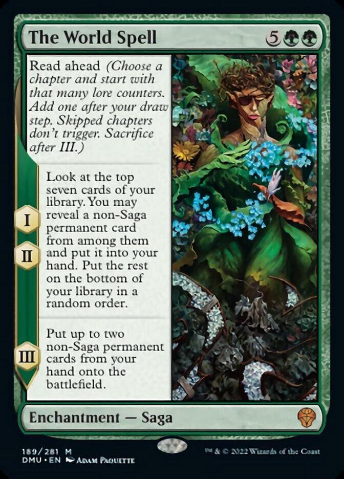 The World Spell [Dominaria United] - La Boîte Mystère ( The Mystery Box)