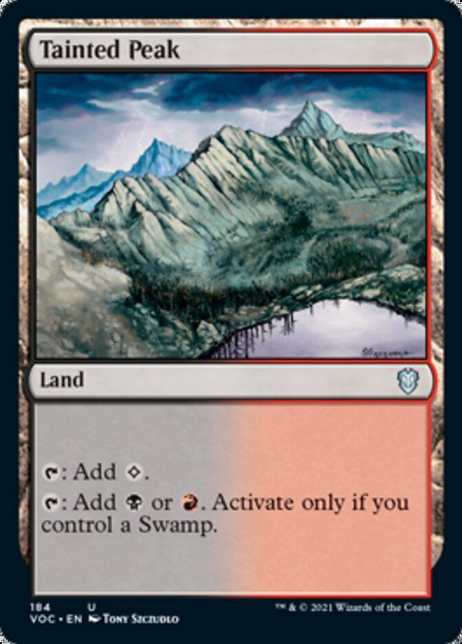 Tainted Peak [Innistrad: Crimson Vow Commander] - La Boîte Mystère ( The Mystery Box)