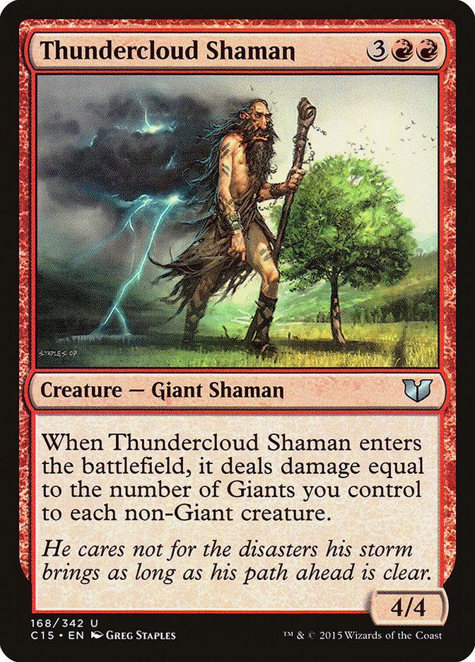 Thundercloud Shaman [Commander 2015] - La Boîte Mystère ( The Mystery Box)