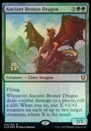 Ancient Bronze Dragon [Commander Legends: Battle for Baldur's Gate Prerelease Promos] - La Boîte Mystère ( The Mystery Box)