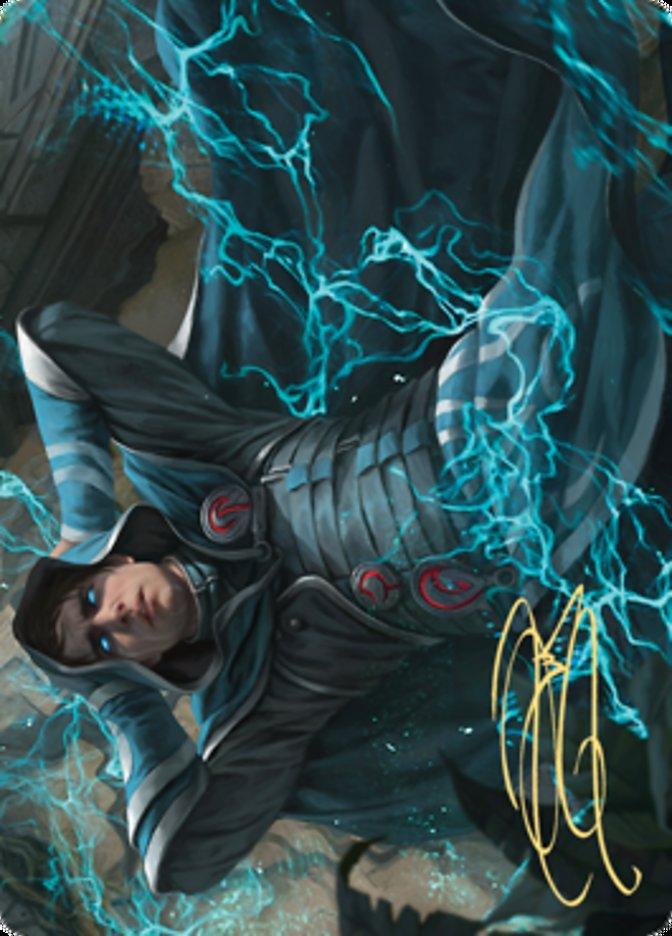 Maddening Cacophony Art Card (Gold-Stamped Signature) [Zendikar Rising Art Series] - La Boîte Mystère ( The Mystery Box)
