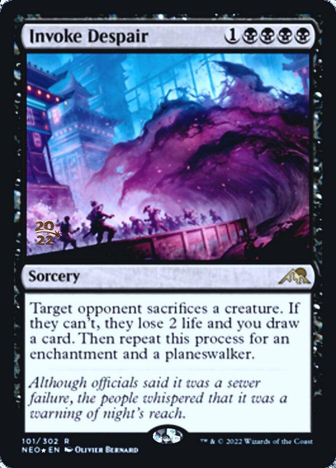 Invoke Despair [Kamigawa: Neon Dynasty Prerelease Promos] - La Boîte Mystère ( The Mystery Box)