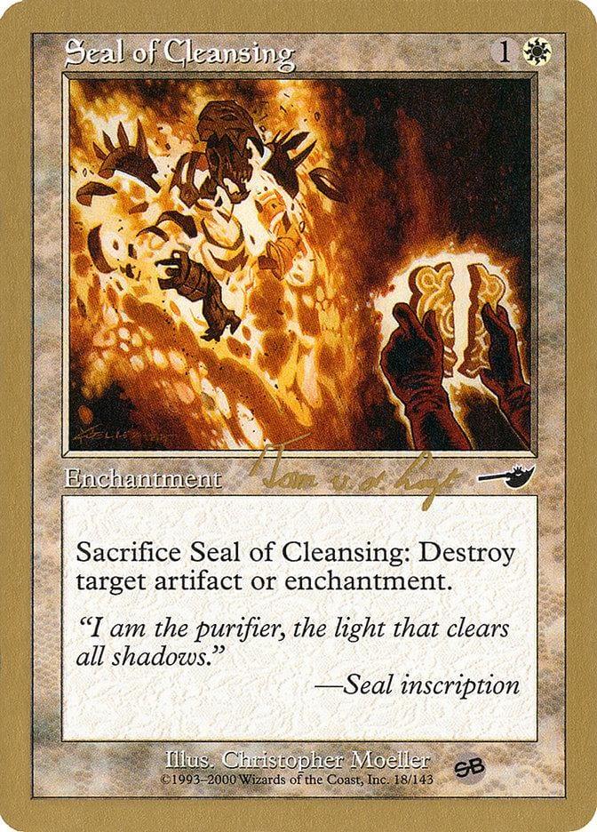 Seal of Cleansing [World Championship Decks 2000] - La Boîte Mystère ( The Mystery Box)