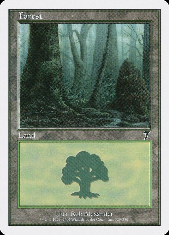 Forest (329) [Seventh Edition] - La Boîte Mystère ( The Mystery Box)