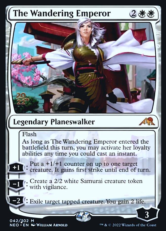 The Wandering Emperor [Kamigawa: Neon Dynasty Prerelease Promos] - La Boîte Mystère ( The Mystery Box)