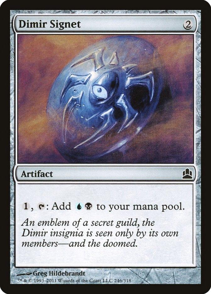 Dimir Signet [Commander 2011] - La Boîte Mystère ( The Mystery Box)