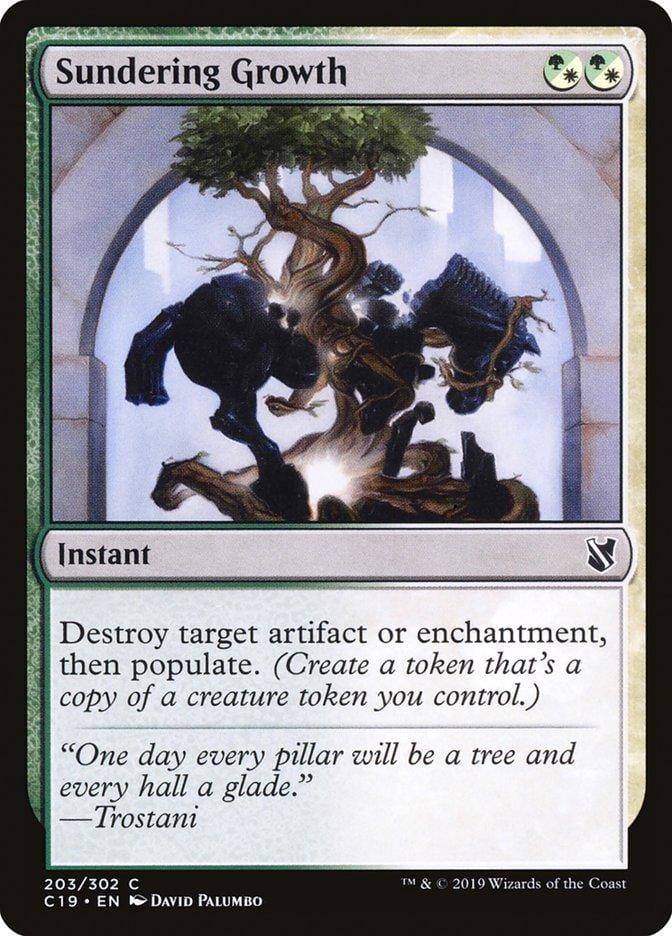 Sundering Growth [Commander 2019] - La Boîte Mystère ( The Mystery Box)