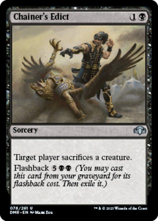 Chainer's Edict [Dominaria Remastered] - La Boîte Mystère ( The Mystery Box)