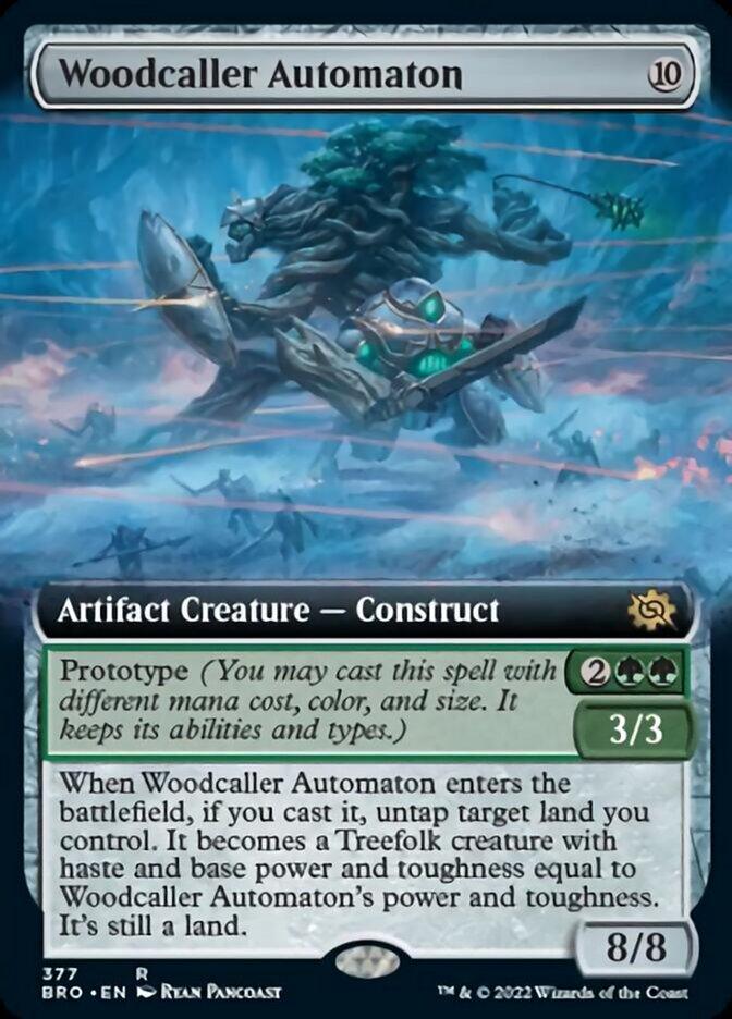 Woodcaller Automaton (Extended Art) [The Brothers' War] - La Boîte Mystère ( The Mystery Box)