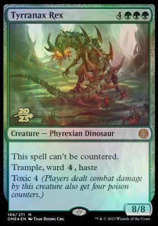 Tyrranax Rex [Phyrexia: All Will Be One Prerelease Promos] - La Boîte Mystère ( The Mystery Box)