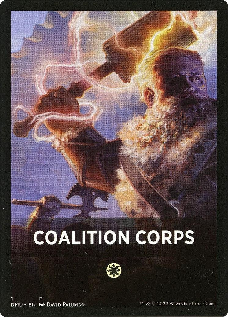 Coalition Corps Theme Card [Dominaria United Tokens] - La Boîte Mystère ( The Mystery Box)
