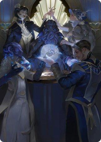 Obscura Ascendancy Art Card [Streets of New Capenna Art Series] - La Boîte Mystère ( The Mystery Box)
