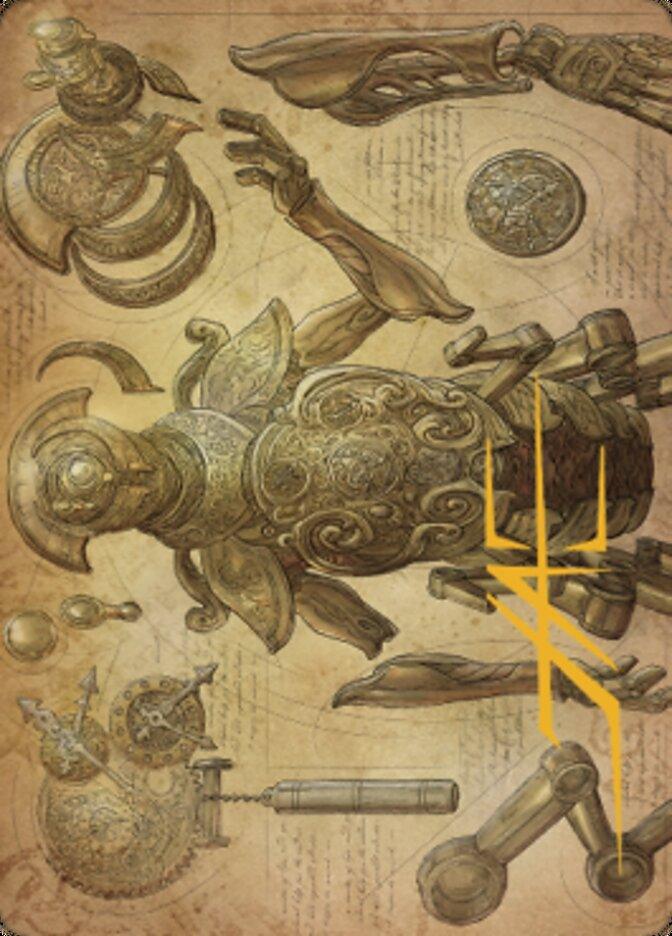 Foundry Inspector Art Card (Gold-Stamped Signature) [The Brothers' War Art Series] - La Boîte Mystère ( The Mystery Box)