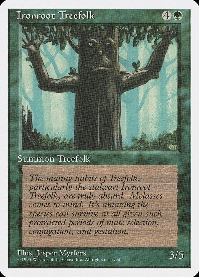 Ironroot Treefolk [Fourth Edition] - La Boîte Mystère ( The Mystery Box)