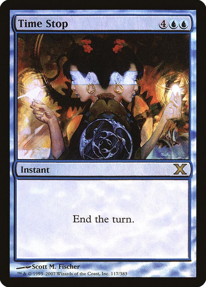 Time Stop (Premium Foil) [Tenth Edition] - La Boîte Mystère ( The Mystery Box)