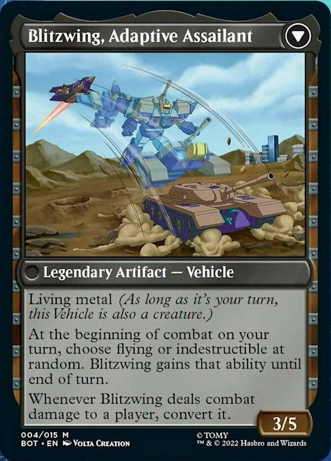 Blitzwing, Cruel Tormentor // Blitzwing, Adaptive Assailant [Universes Beyond: Transformers] - La Boîte Mystère ( The Mystery Box)