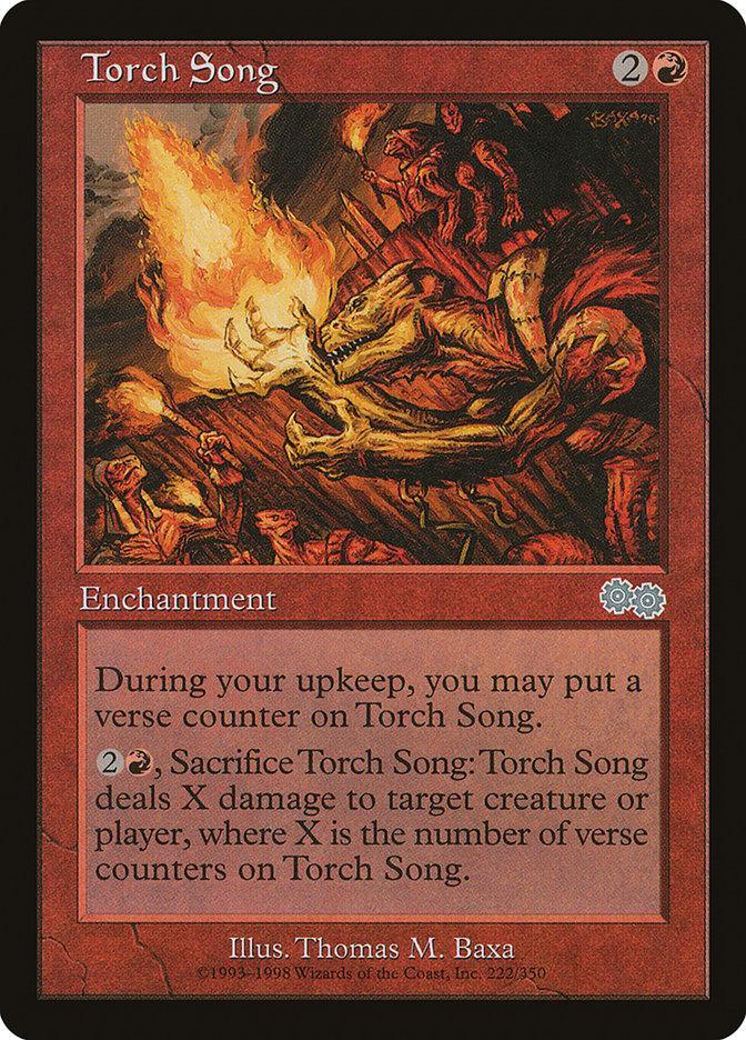 Torch Song [Urza's Saga] - La Boîte Mystère ( The Mystery Box)