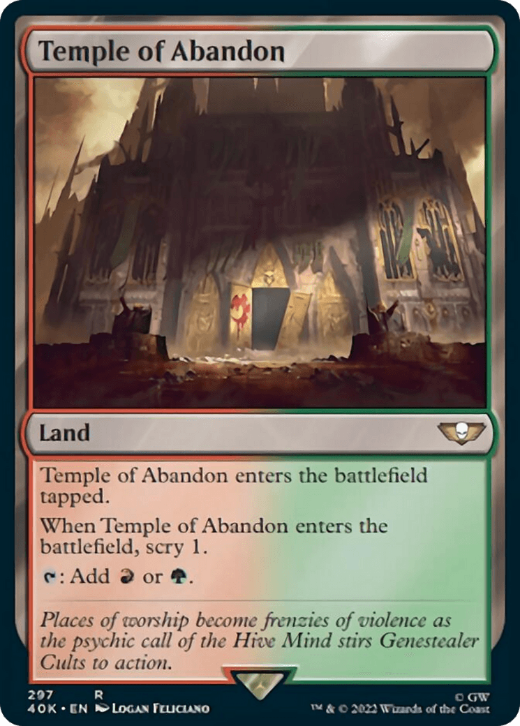 Temple of Abandon [Universes Beyond: Warhammer 40,000] - La Boîte Mystère ( The Mystery Box)