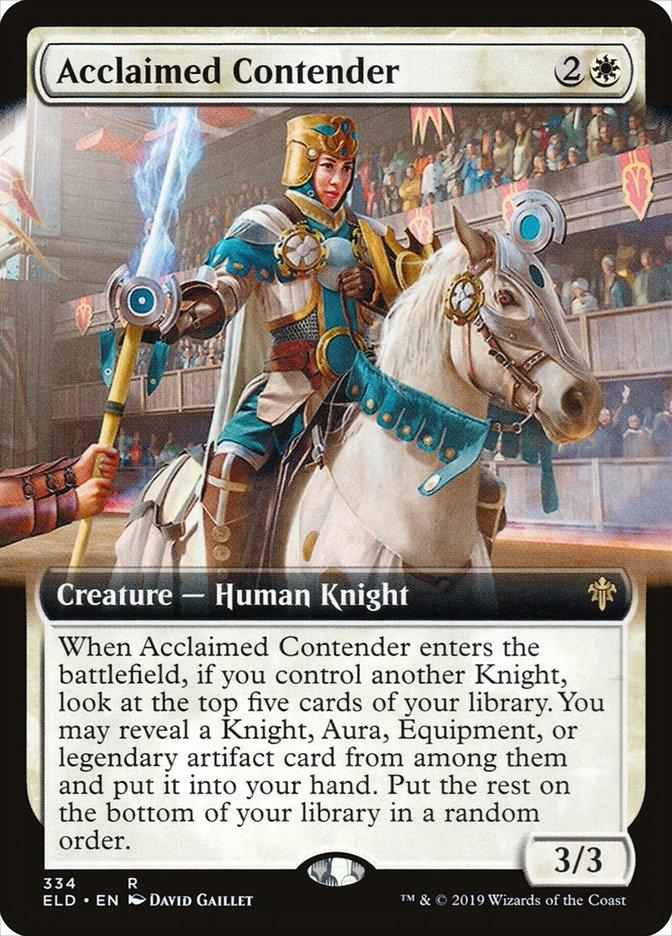 Acclaimed Contender (Extended) [Throne of Eldraine] - La Boîte Mystère ( The Mystery Box)