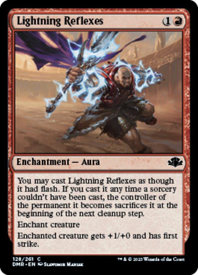 Lightning Reflexes [Dominaria Remastered] - La Boîte Mystère ( The Mystery Box)