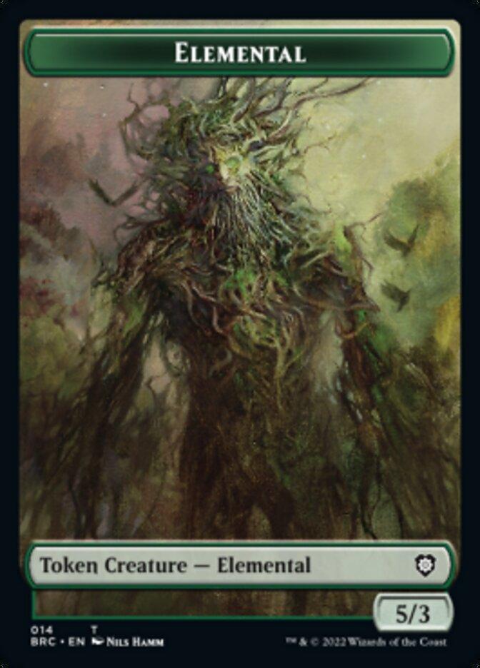 Powerstone // Elemental Double-Sided Token [The Brothers' War Tokens] - La Boîte Mystère ( The Mystery Box)