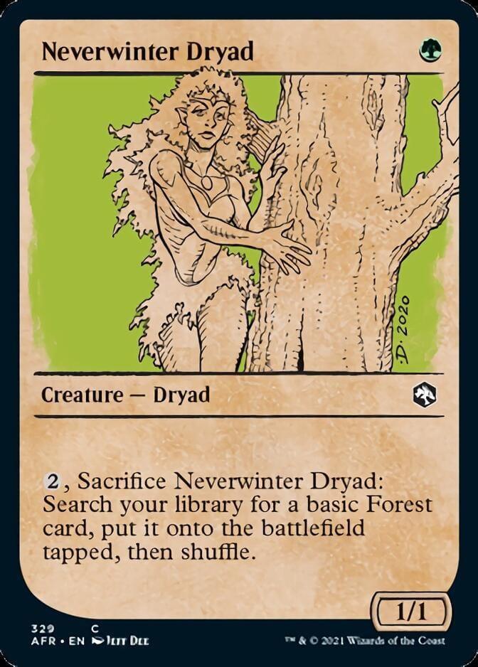 Neverwinter Dryad (Showcase) [Dungeons & Dragons: Adventures in the Forgotten Realms] - La Boîte Mystère ( The Mystery Box)