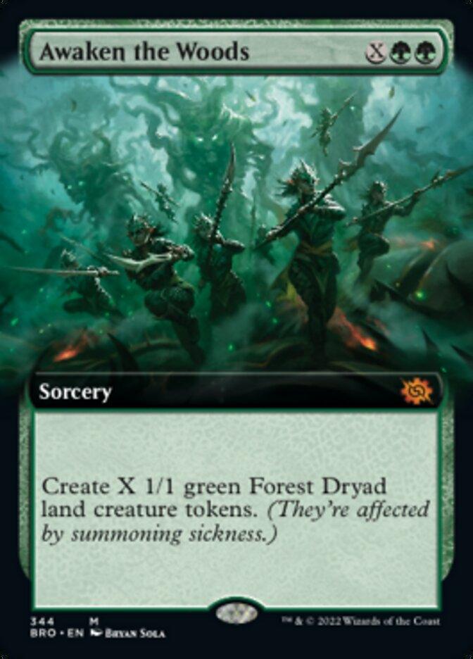 Awaken the Woods (Extended Art) [The Brothers' War] - La Boîte Mystère ( The Mystery Box)