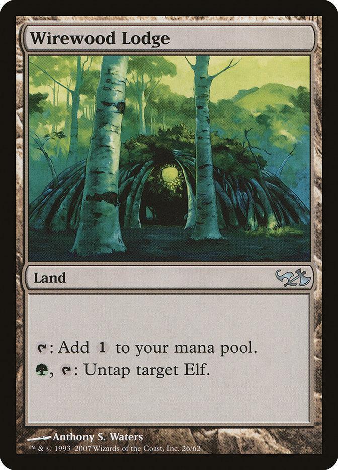 Wirewood Lodge [Duel Decks: Elves vs. Goblins] - La Boîte Mystère ( The Mystery Box)