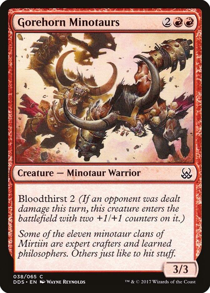 Gorehorn Minotaurs [Duel Decks: Mind vs. Might] - La Boîte Mystère ( The Mystery Box)