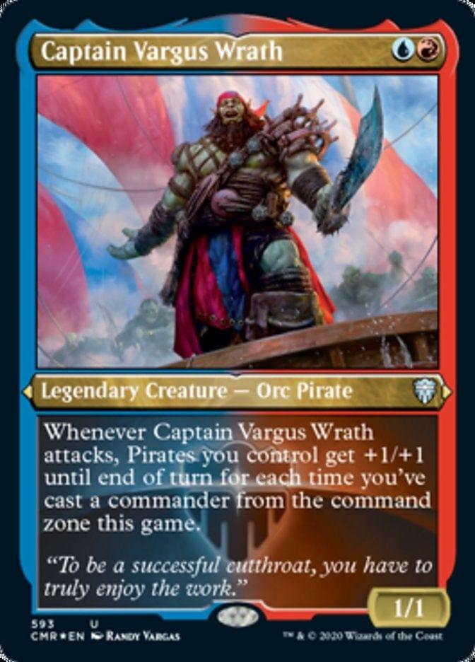 Captain Vargus Wrath [Commander Legends Etched] - La Boîte Mystère ( The Mystery Box)