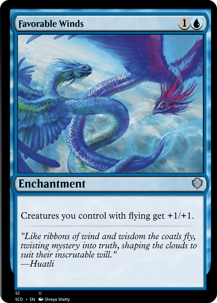 Favorable Winds [Starter Commander Decks] - La Boîte Mystère ( The Mystery Box)