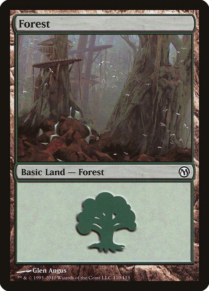 Forest (110) [Duels of the Planeswalkers] - La Boîte Mystère ( The Mystery Box)