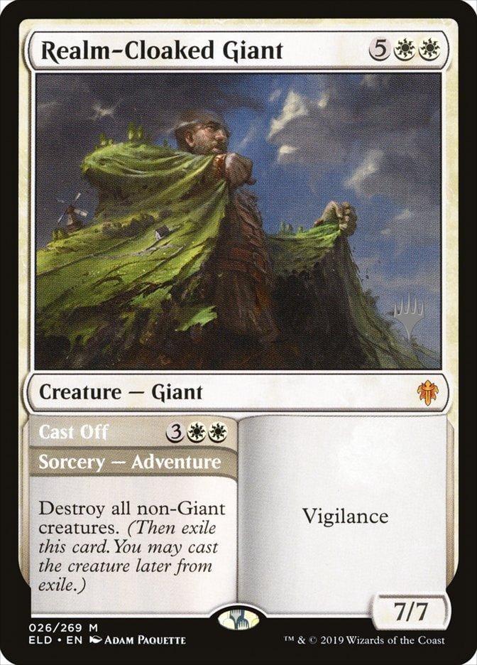 Realm-Cloaked Giant // Cast Off (Promo Pack) [Throne of Eldraine Promos] - La Boîte Mystère ( The Mystery Box)