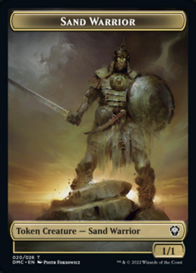 Phyrexian // Sand Warrior Double-sided Token [Dominaria United Tokens] - La Boîte Mystère ( The Mystery Box)
