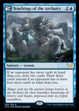 Teachings of the Archaics [Strixhaven: School of Mages] - La Boîte Mystère ( The Mystery Box)