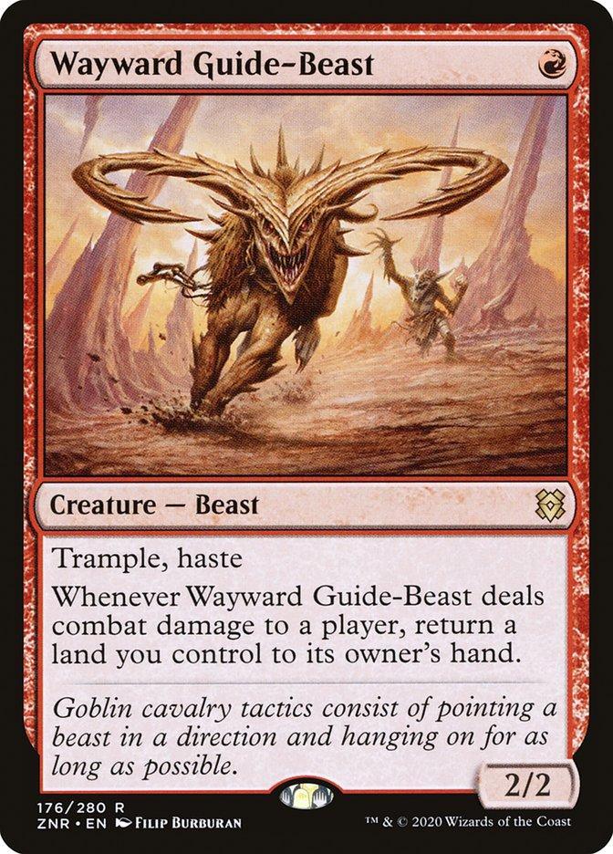 Wayward Guide-Beast [Zendikar Rising] - La Boîte Mystère ( The Mystery Box)