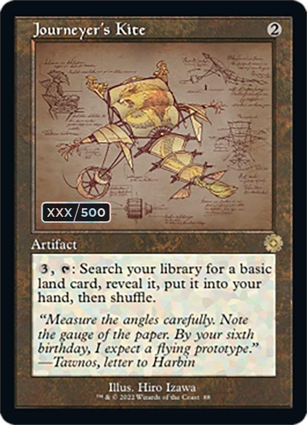 Journeyer's Kite (Retro Schematic) (Serial Numbered) [The Brothers' War Retro Artifacts] - La Boîte Mystère ( The Mystery Box)