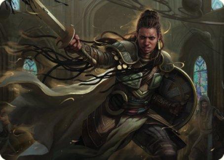 Shanna, Purifying Blade Art Card 1 [Dominaria United Art Series] - La Boîte Mystère ( The Mystery Box)